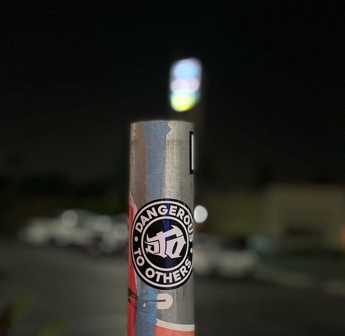 DTO logo circle sticker