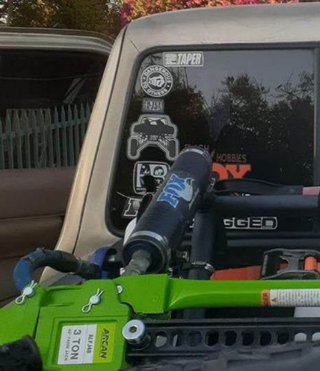 DTO logo circle sticker